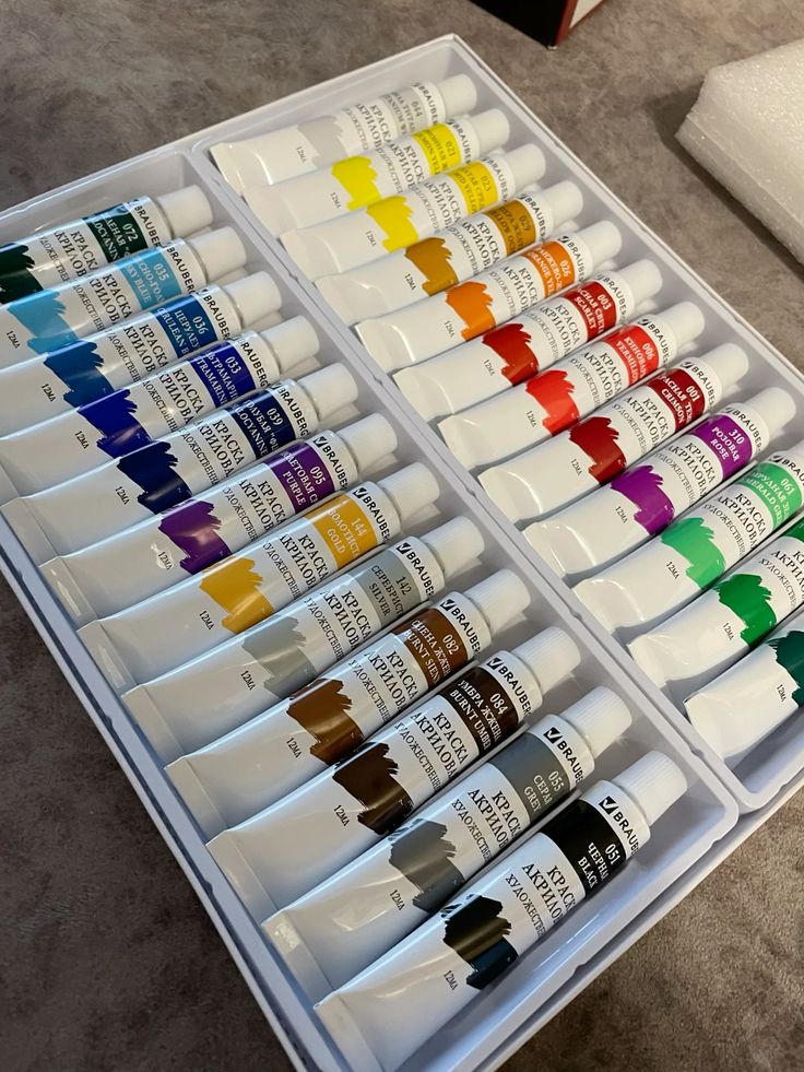 Acrylic Paint Set