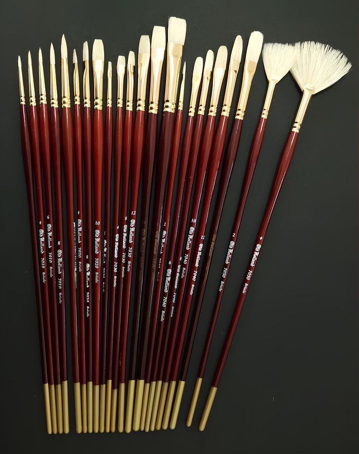 Artist Paint Brush Set