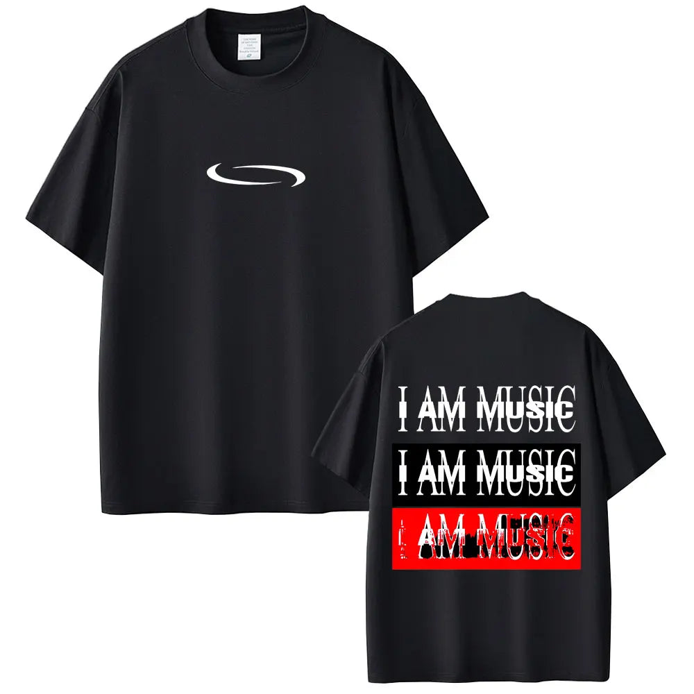 Rapper Playboi Carti I Am Music New Album Cover Graphic Print Tshirt Men's Casual Vintage T-shirt Men Hip Hop Oversized T Shirts