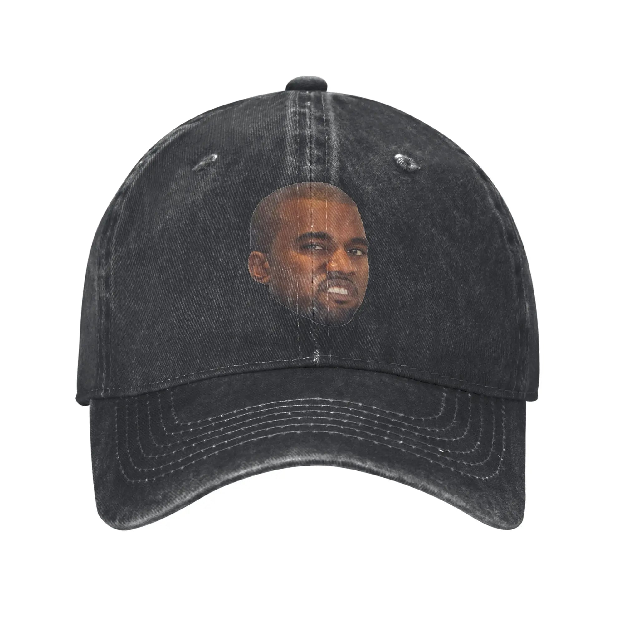 Kanye West Bully Baseball Cap Unisex Distressed Cotton Snapback Cap  Outdoor Running Golf Unstructured Soft Hats Cap