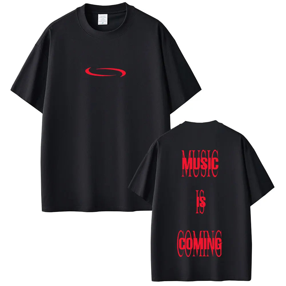 Rapper Playboi Carti I Am Music New Album Cover Graphic Print Tshirt Men's Casual Vintage T-shirt Men Hip Hop Oversized T Shirts