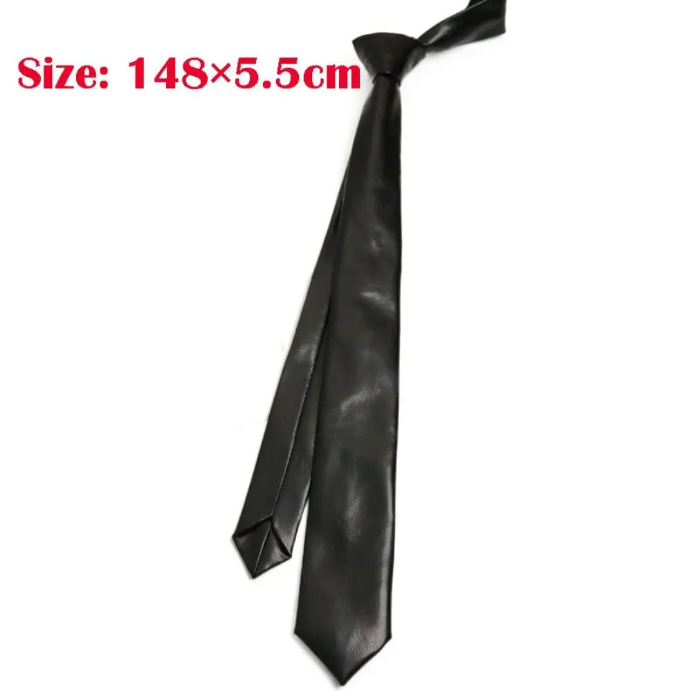 Fashion Pre-tied JK Neck Tie Punk JK Preppy Bowtie Adjustable Vintage Star Chain Necktie for Men Women