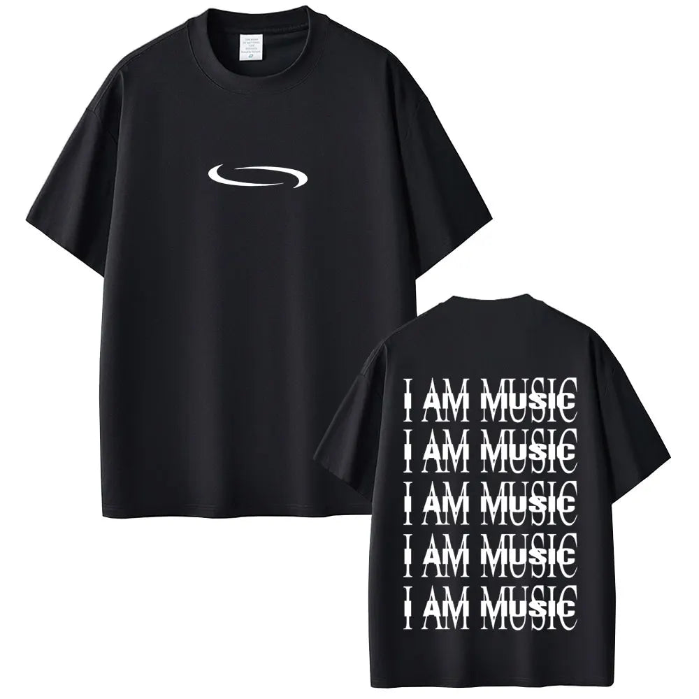 Rapper Playboi Carti I Am Music New Album Cover Graphic Print Tshirt Men's Casual Vintage T-shirt Men Hip Hop Oversized T Shirts