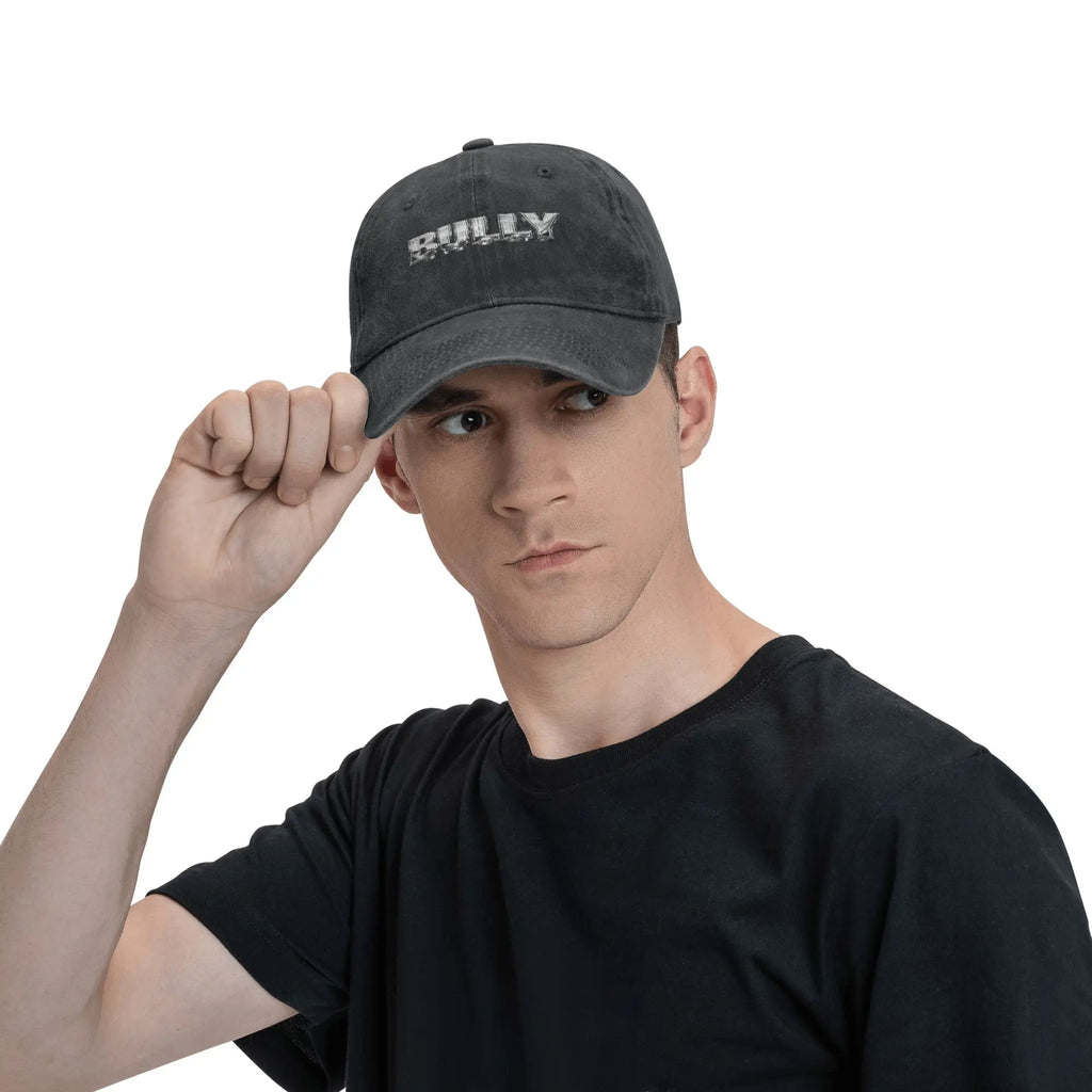 Kanye West Bully Baseball Cap Unisex Distressed Cotton Snapback Cap  Outdoor Running Golf Unstructured Soft Hats Cap