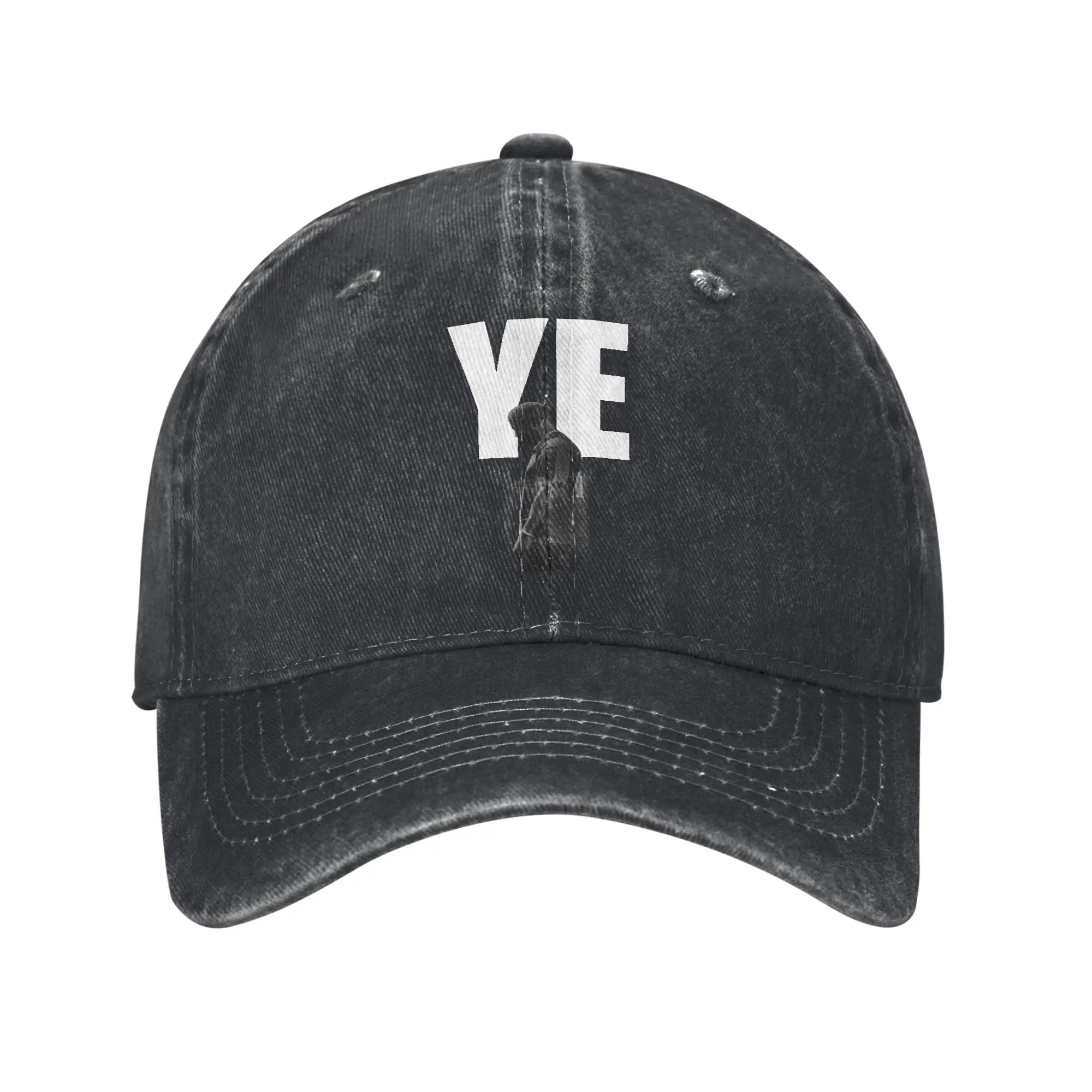 Kanye West Bully Baseball Cap Unisex Distressed Cotton Snapback Cap  Outdoor Running Golf Unstructured Soft Hats Cap