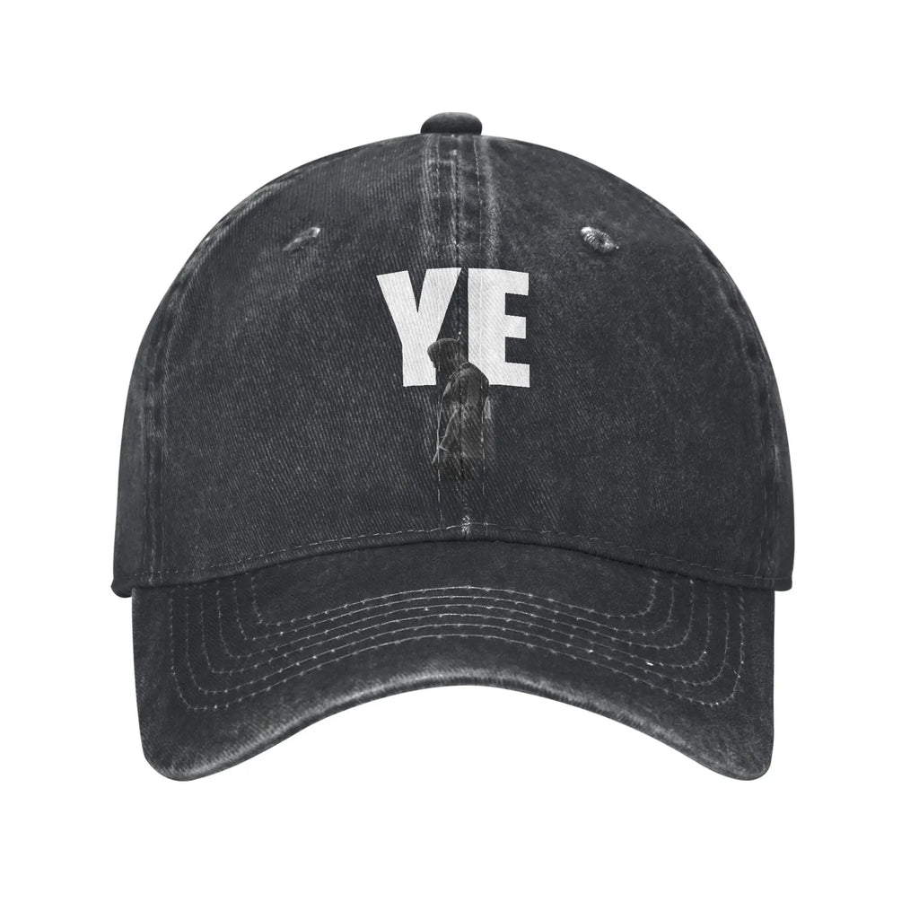 Kanye West Bully Baseball Cap Unisex Distressed Cotton Snapback Cap  Outdoor Running Golf Unstructured Soft Hats Cap