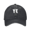 Kanye West Bully Baseball Cap Unisex Distressed Cotton Snapback Cap  Outdoor Running Golf Unstructured Soft Hats Cap