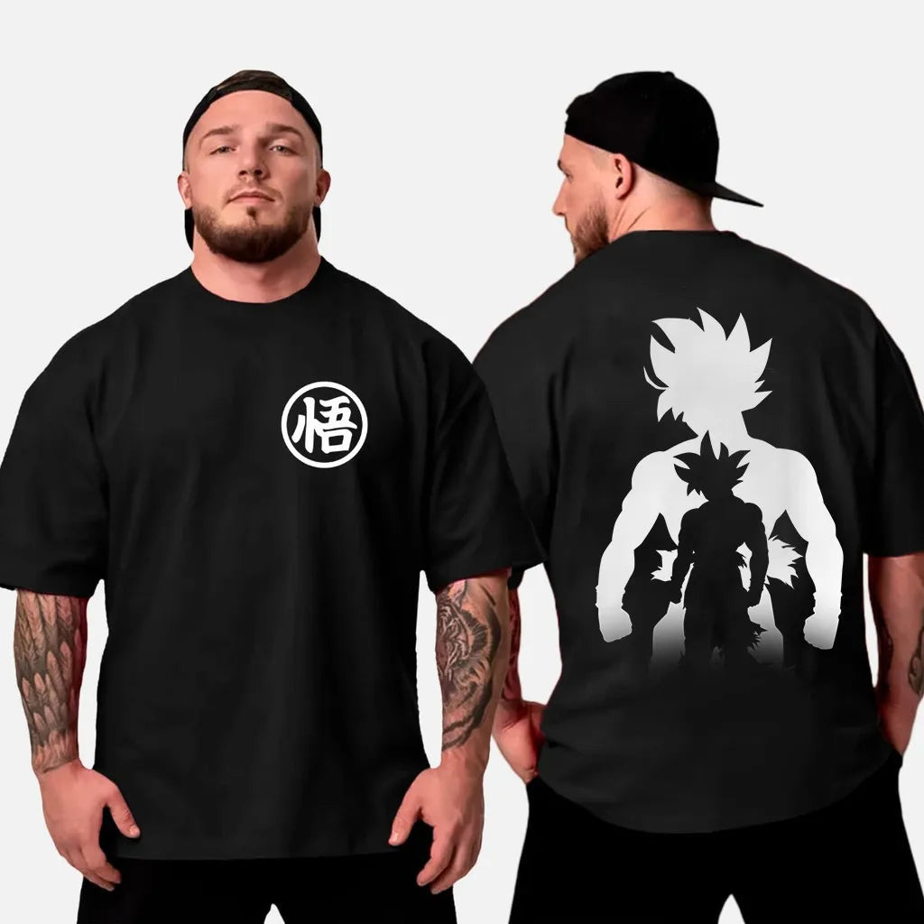 Dragon Ball Son Goku 2025 New Hot Anime Harajuku Summer T-shirt Men Cotton Fitness Retro Street Wear Oversized Women Casual Top