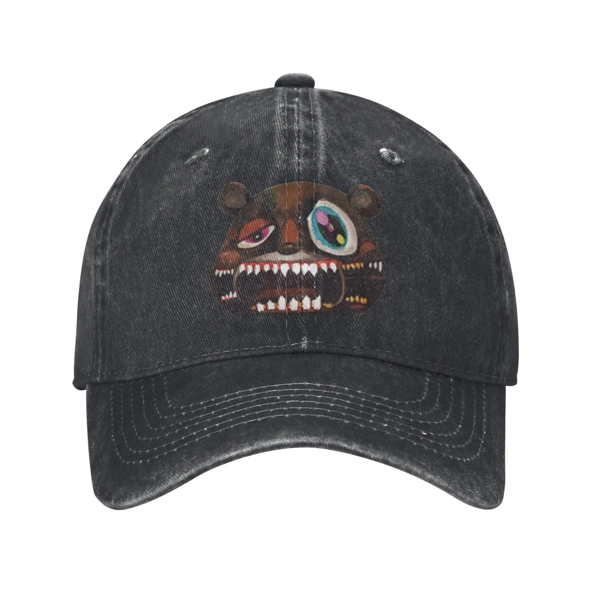 Kanye West Bully Baseball Cap Unisex Distressed Cotton Snapback Cap  Outdoor Running Golf Unstructured Soft Hats Cap
