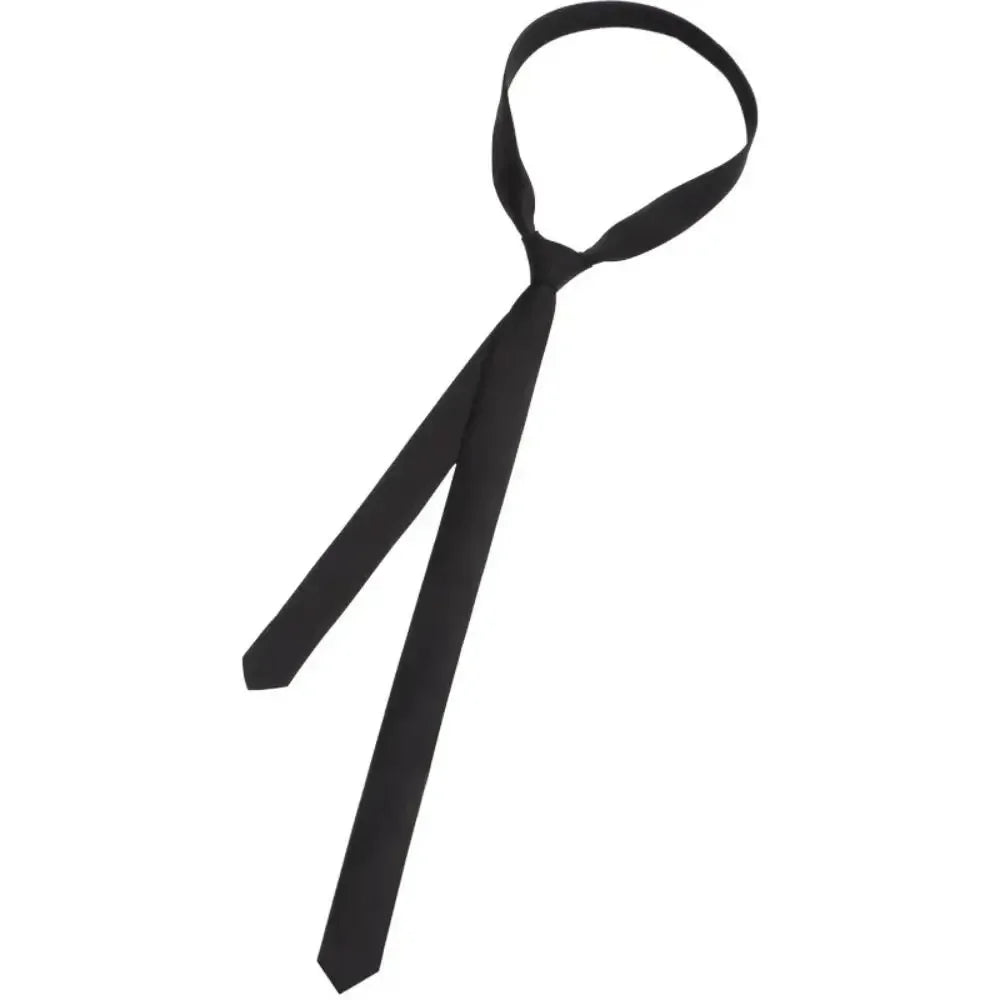 Fashion Pre-tied JK Neck Tie Punk JK Preppy Bowtie Adjustable Vintage Star Chain Necktie for Men Women