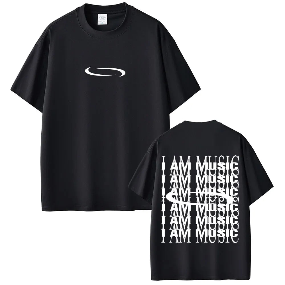 Rapper Playboi Carti I Am Music New Album Cover Graphic Print Tshirt Men's Casual Vintage T-shirt Men Hip Hop Oversized T Shirts