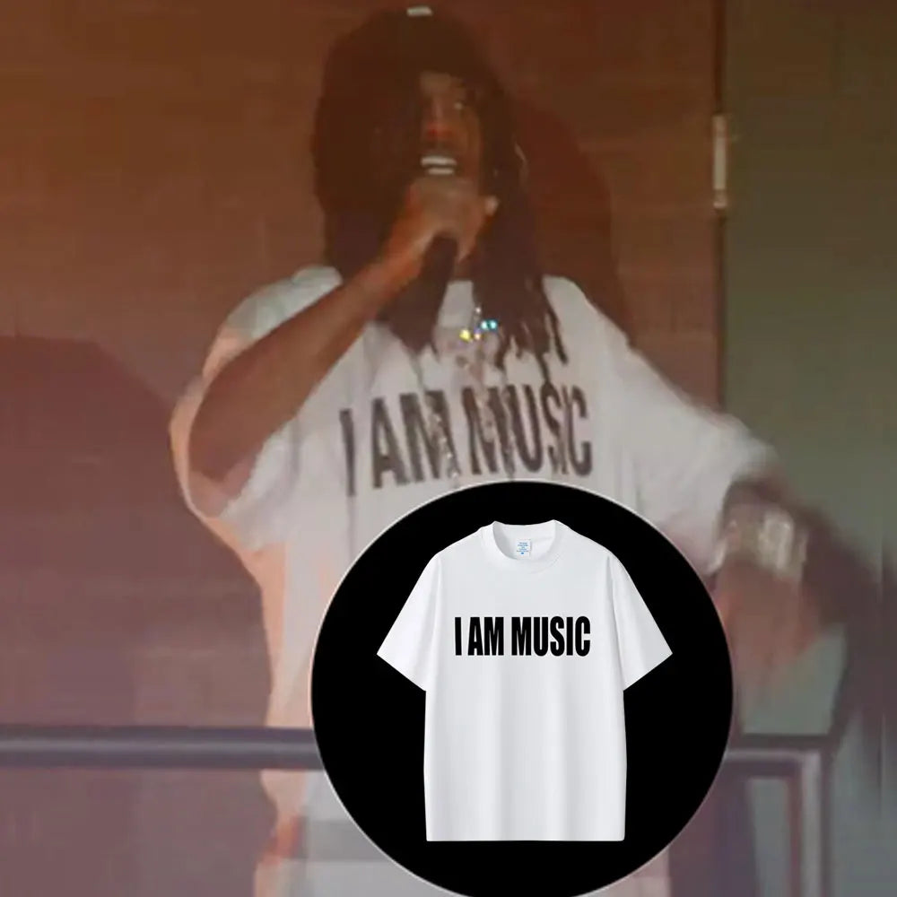 Rapper Playboi Carti I Am Music New Album Cover Graphic Print Tshirt Men's Casual Vintage T-shirt Men Hip Hop Oversized T Shirts