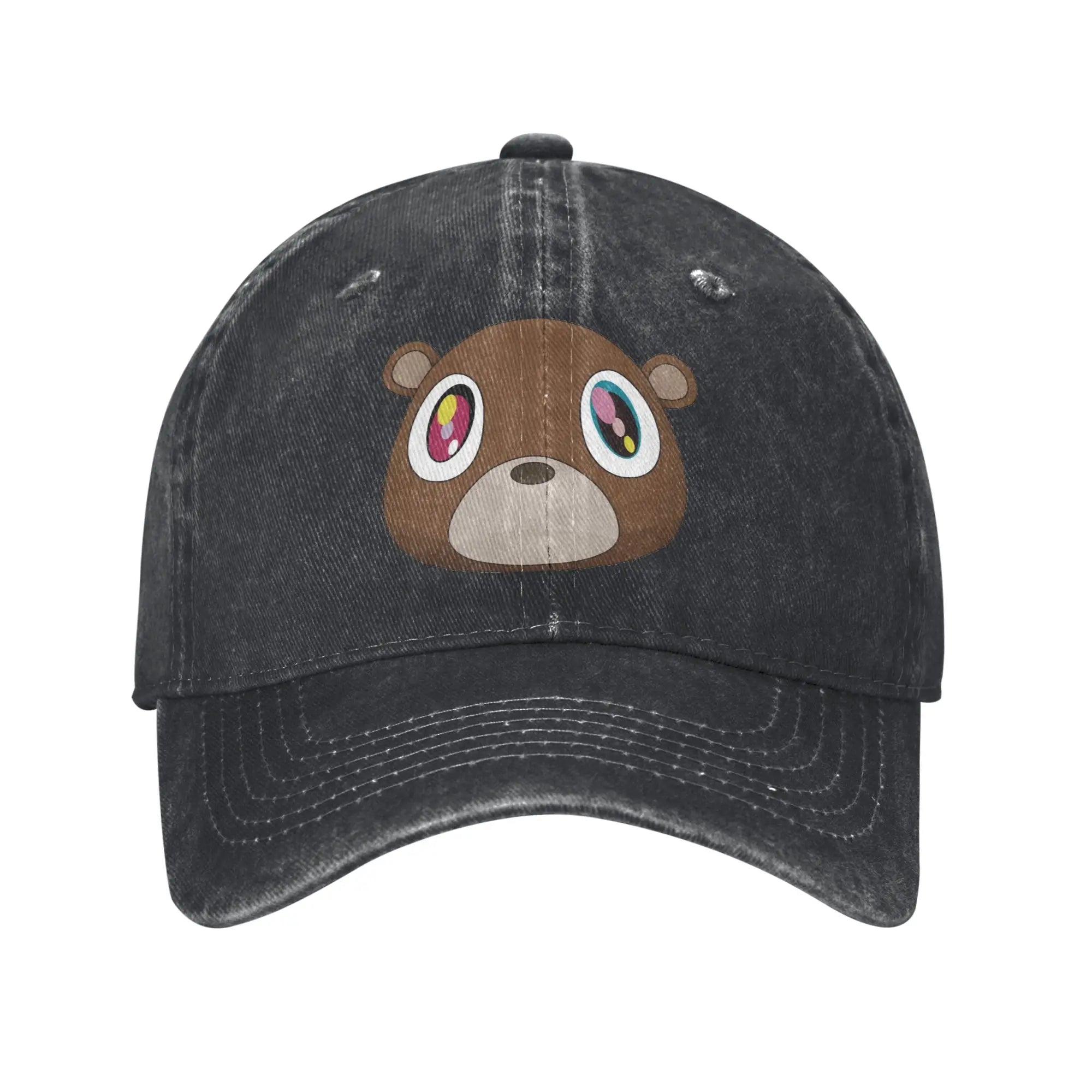 Kanye West Bully Baseball Cap Unisex Distressed Cotton Snapback Cap  Outdoor Running Golf Unstructured Soft Hats Cap