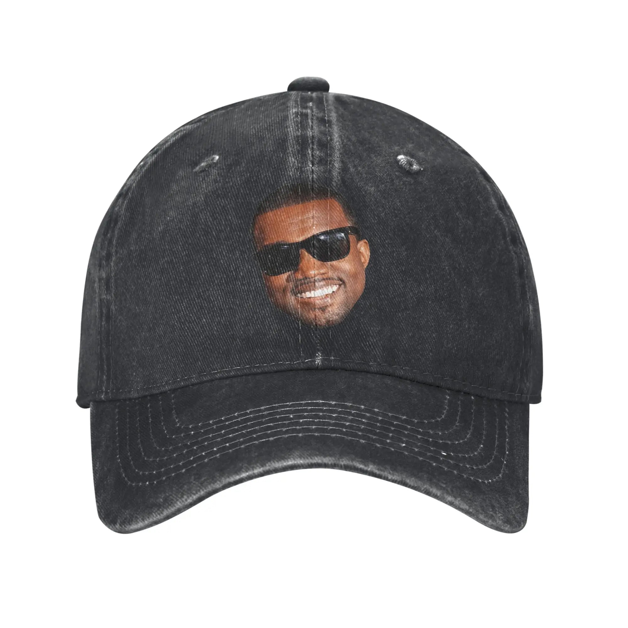 Kanye West Bully Baseball Cap Unisex Distressed Cotton Snapback Cap  Outdoor Running Golf Unstructured Soft Hats Cap